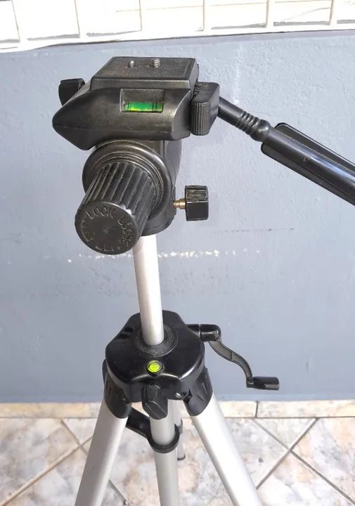 Tripé Telescópico Profissional - Até 120mts + Bolsa STC-360 - Foto 5