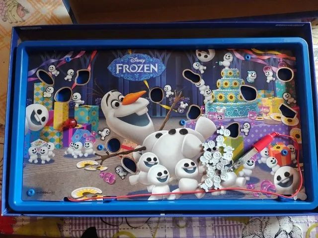 Jogo Operando Frozen Disney Brinquedo Completo da Hasbro - Foto 4