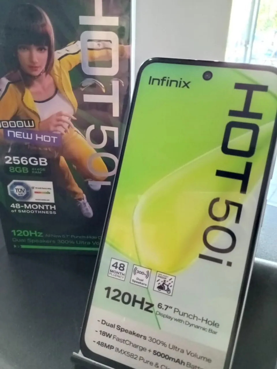 CELULAR INFINIX HOT 50 i (256 G) 8 RAM LACRADO