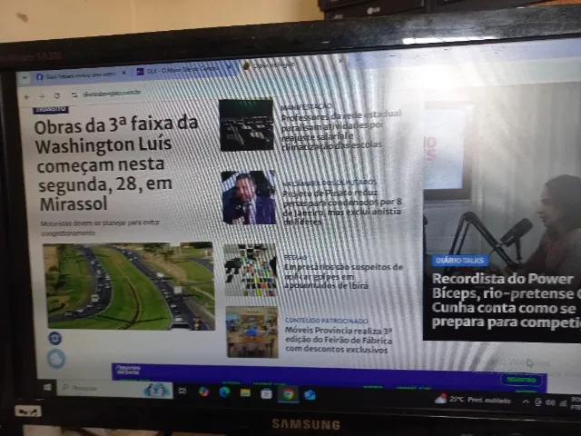 Monitor samsung led 19 polegadas