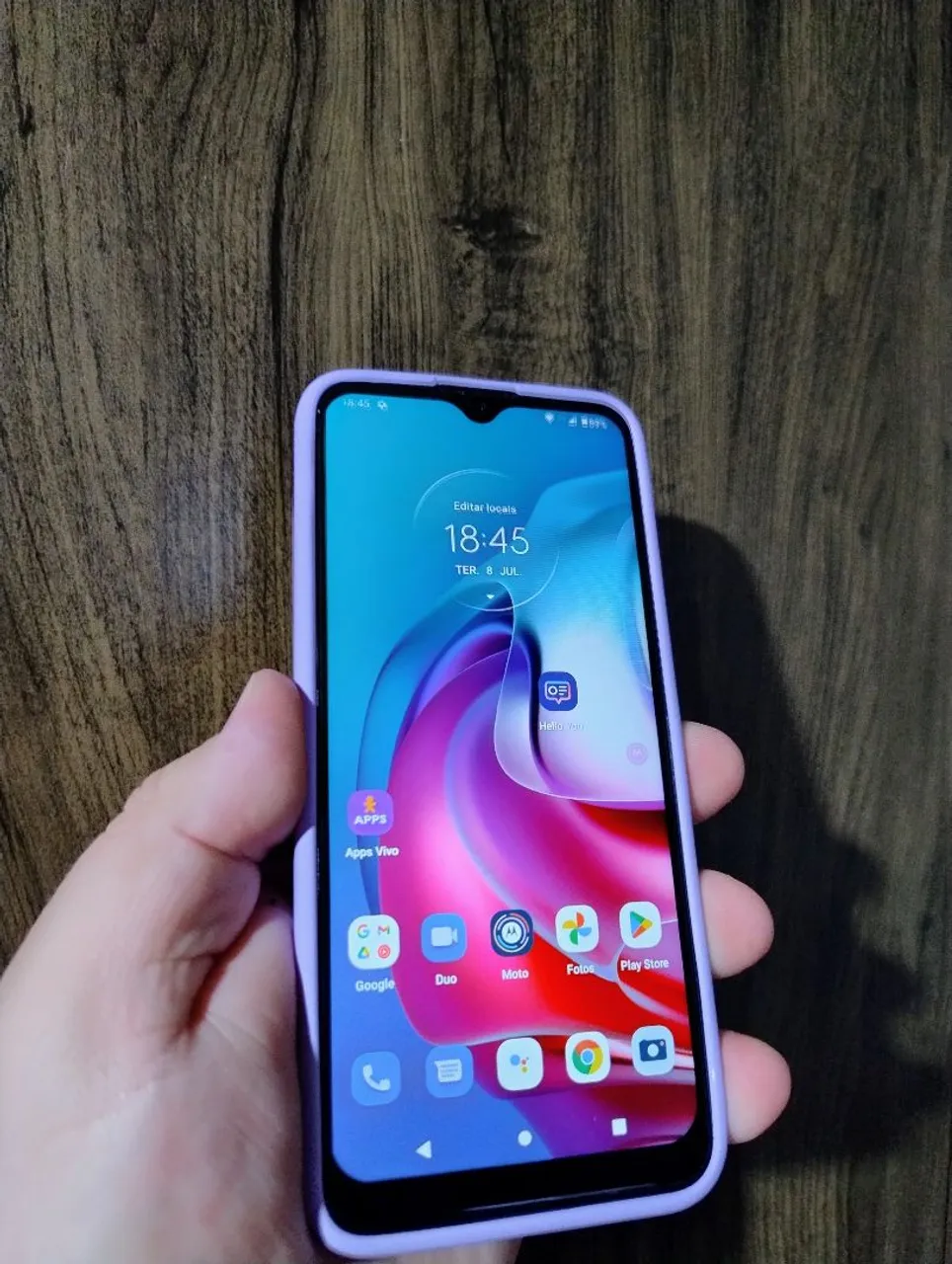 Vendo moto G30 128 Gigas Acompanha Carregador capinha e película 3D