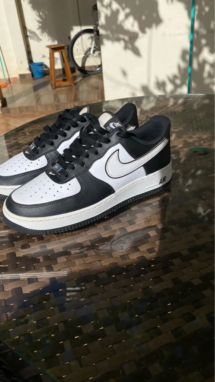 Tênis Nike Air Force 1 Preto - Foto 4