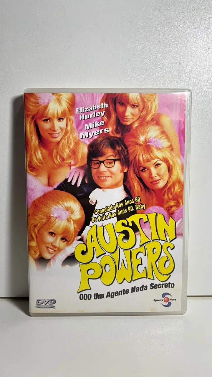 DVD - Austin Powers: 000 um Agente Nada Discreto
