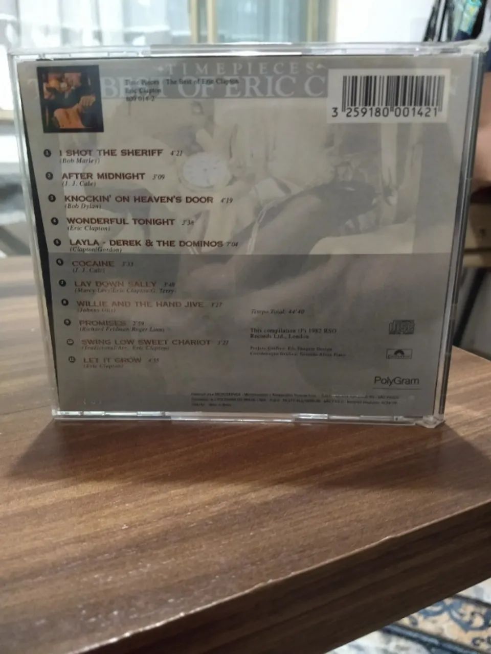 CD Eric Clapton - Time Pieces - The Best Of - Foto 2