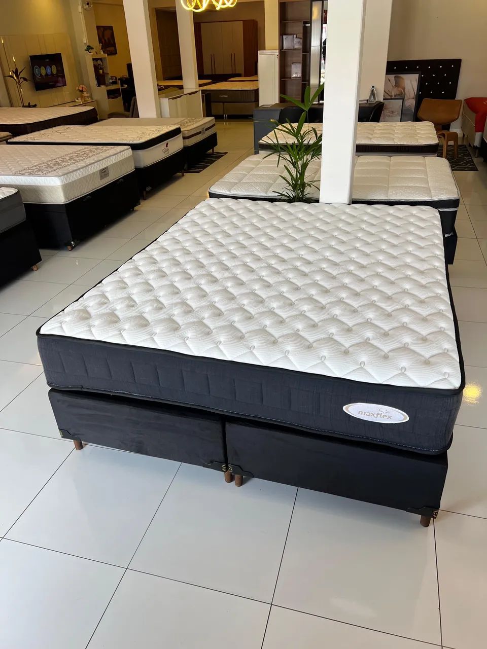 Colchão QUEEN SIZE MAXFLEX COM BASE - Entrego!  - Foto 3