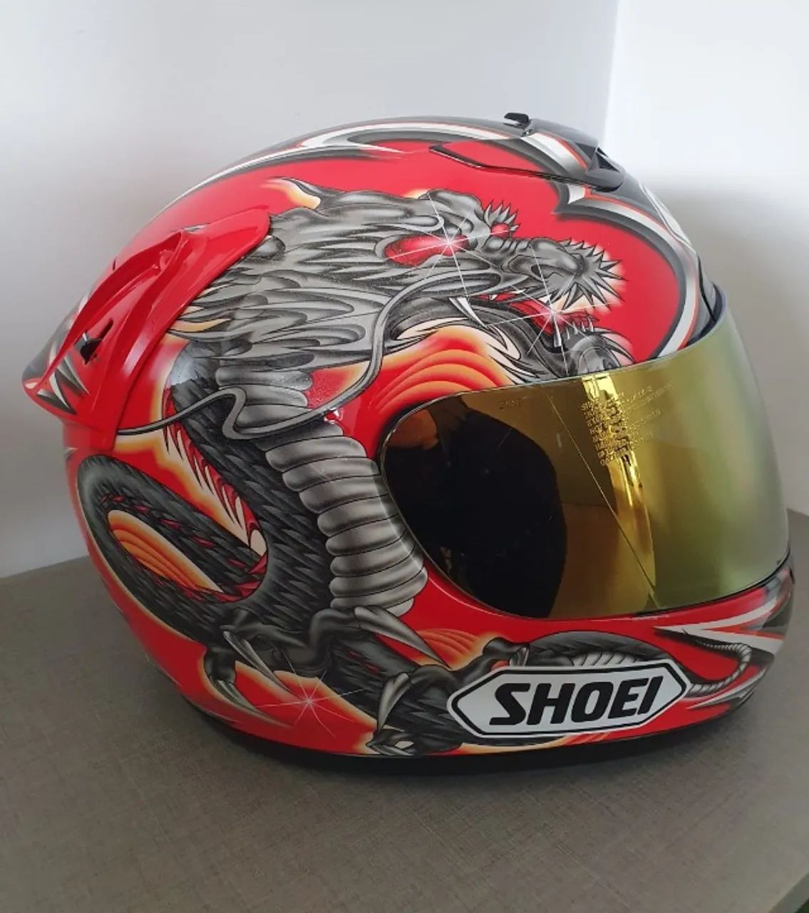 Capacete SHOEI X-SPIRIT I Piloto Kiyonari Peças para motos