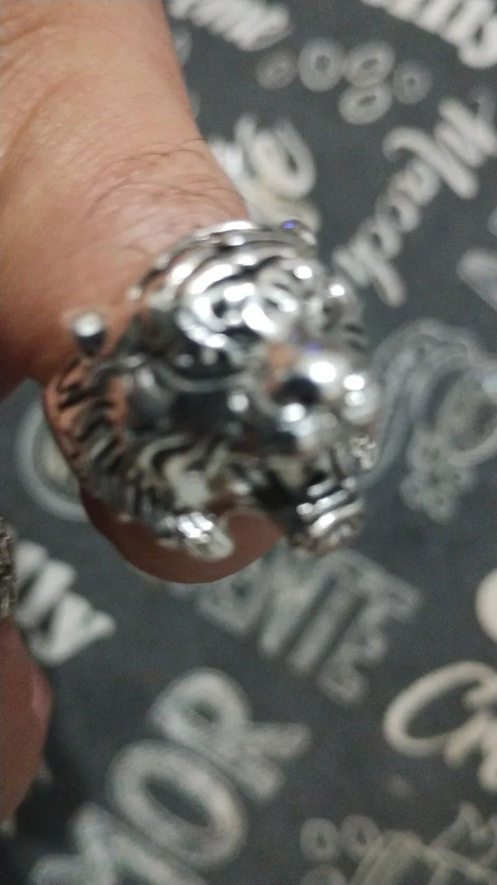 Anel em prata legítima Tigre  - Foto 3