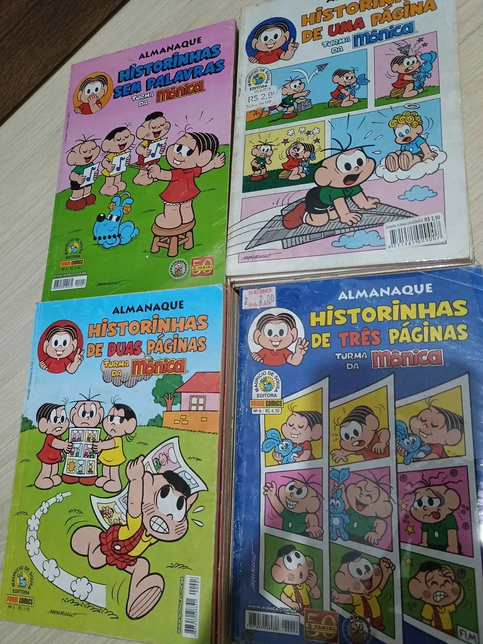 Almanaques de Historinhas Turma da Mônica - Gibis HQs