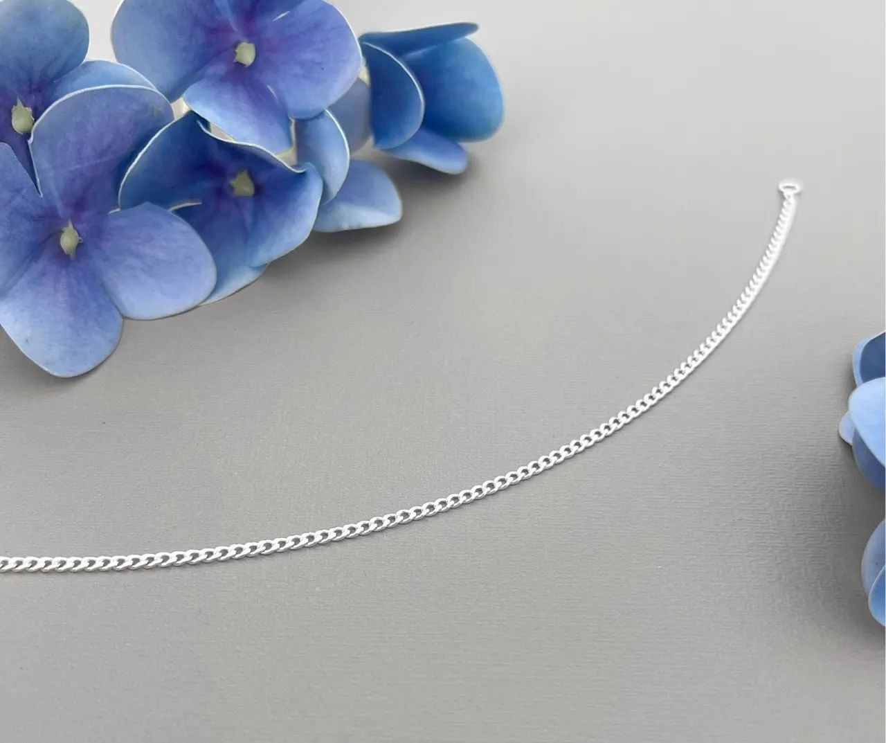 Pulseira masculina groumet - Prata 925