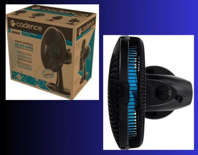 Ventilador com 6 Pás 30cm  Cadence (SUPER QUEIMA DE ESTOQUE NÃO FIQUE DE FORA)!! - Foto 2