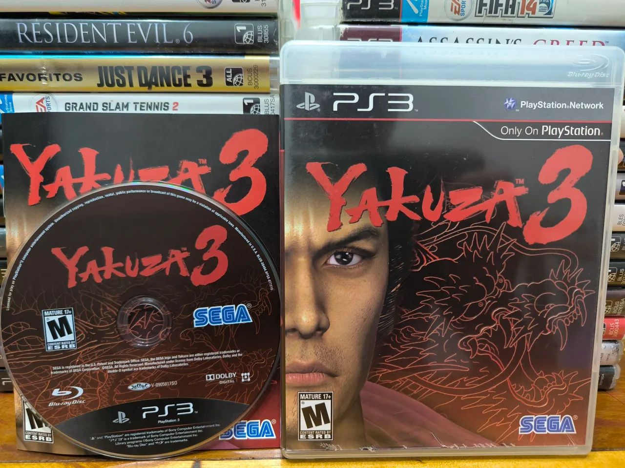 Jogo PS3 Yakuza 3 Sega