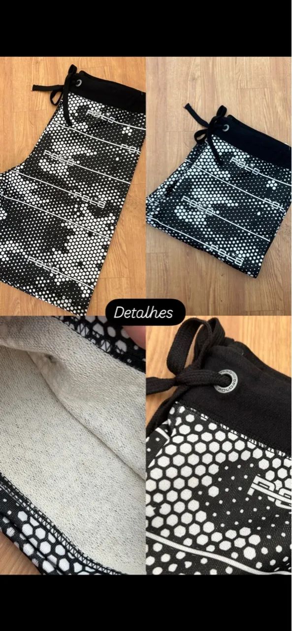 Bermuda Moletom Estampada - G e GG - Foto 3