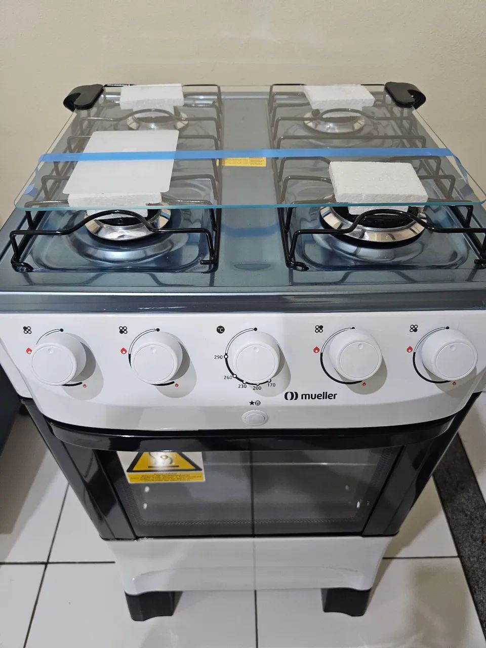 Fogão Mueller 4 bocas com Acendimento Automático  - Foto 2