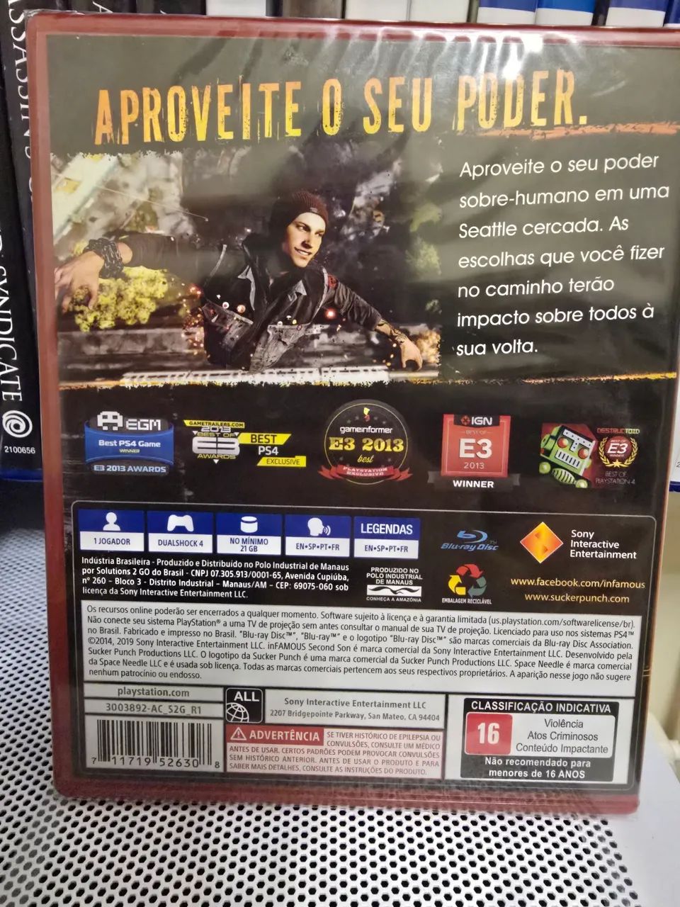 Infamous Second Son LACRADO - PS4 - Foto 2