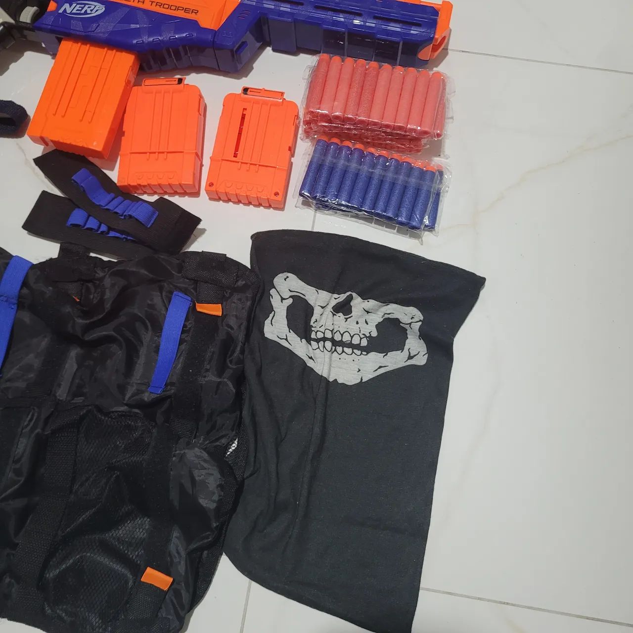Kit Nerf Delta Trooper e pistola Xshot - Foto 3