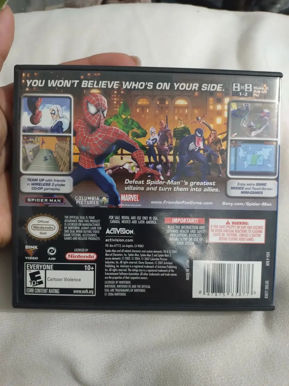 Spider-Man: Friend or Foe - Nintendo DS - Foto 2