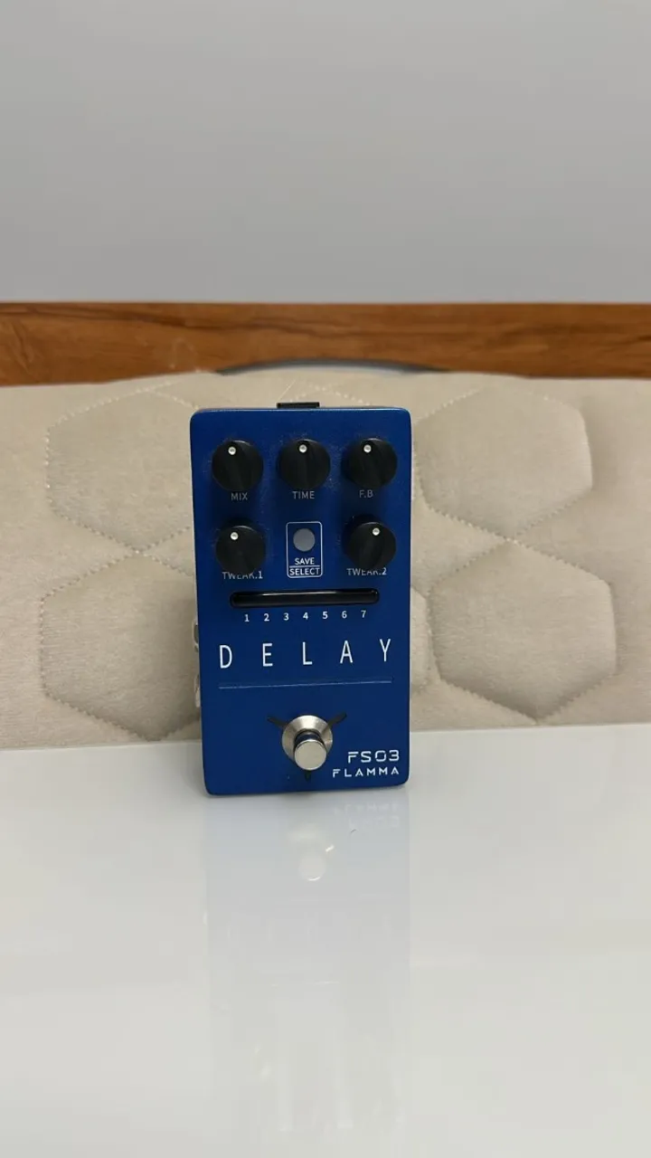 Pedal Delay Flamma Fs03 + Tap Tempo + Looper Pedal muito bom