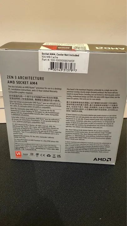 Processador AMD Ryzen 7 5800X3D - Foto 5