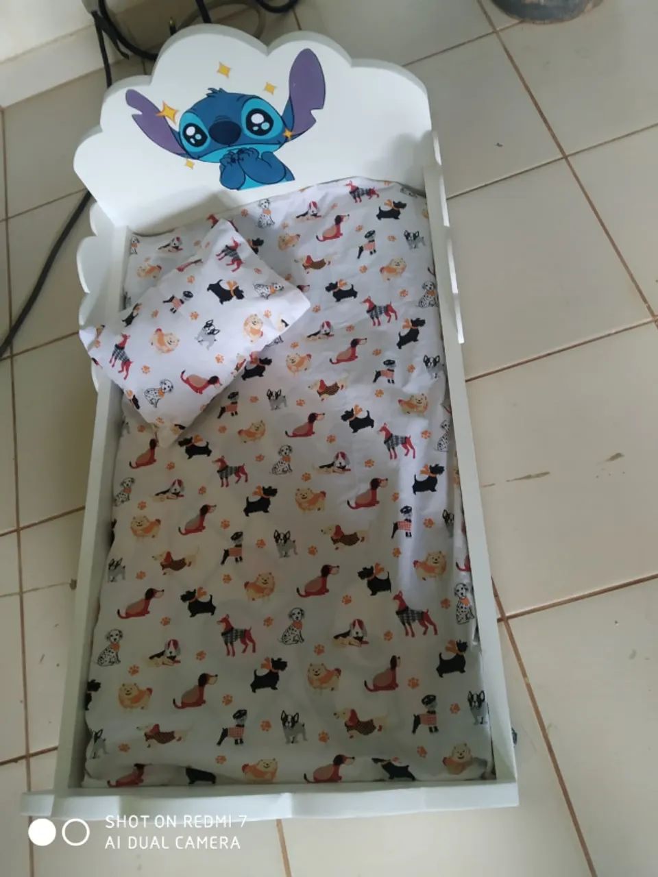 Cama para cachorro ou gato mdf