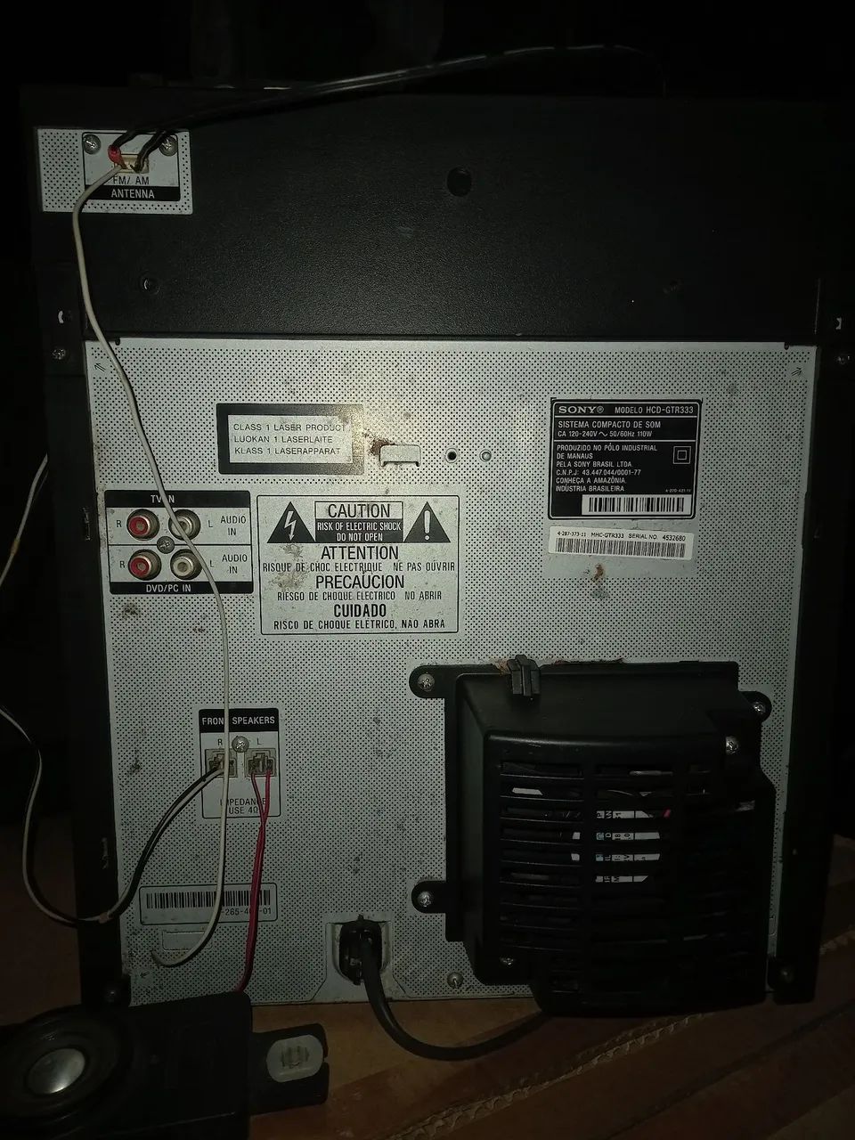 Disc ex-change/Mini hi-fi Component System Sony modelo MHC-GTA333  - Foto 6