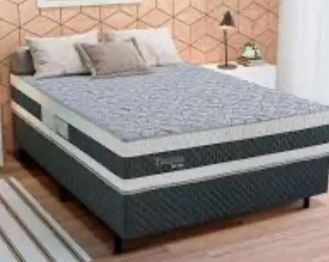 Cama box com molas hoje