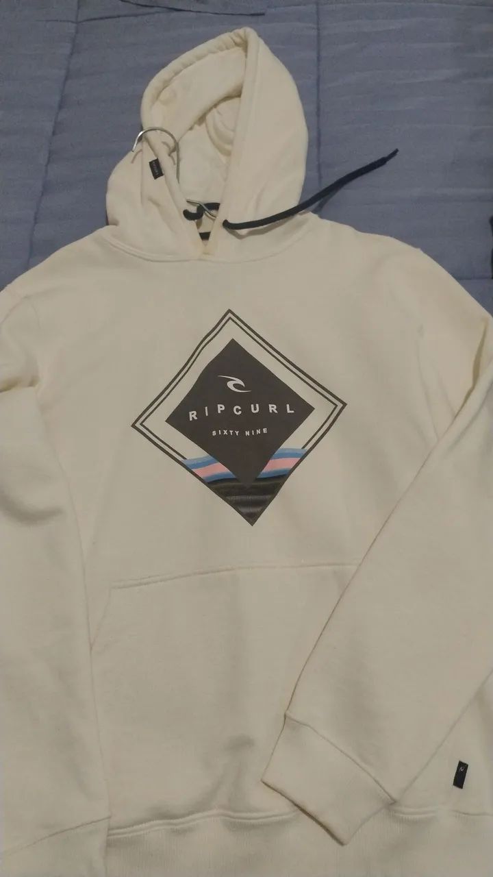 Moletom Rip Curl Sixty Nine - Branco