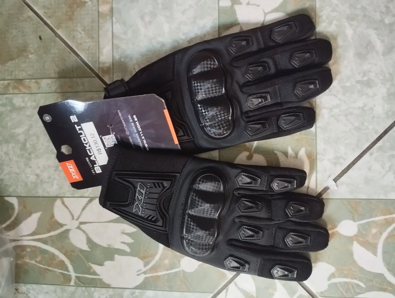 Luvas de moto Blackout 2 - X11