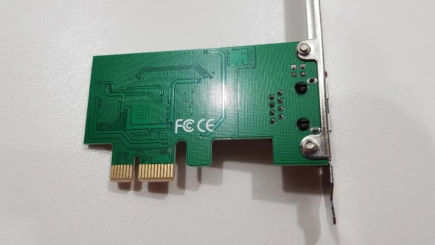 Placa de rede PCI-Express 10/100/1000m DEX para PC - Foto 4
