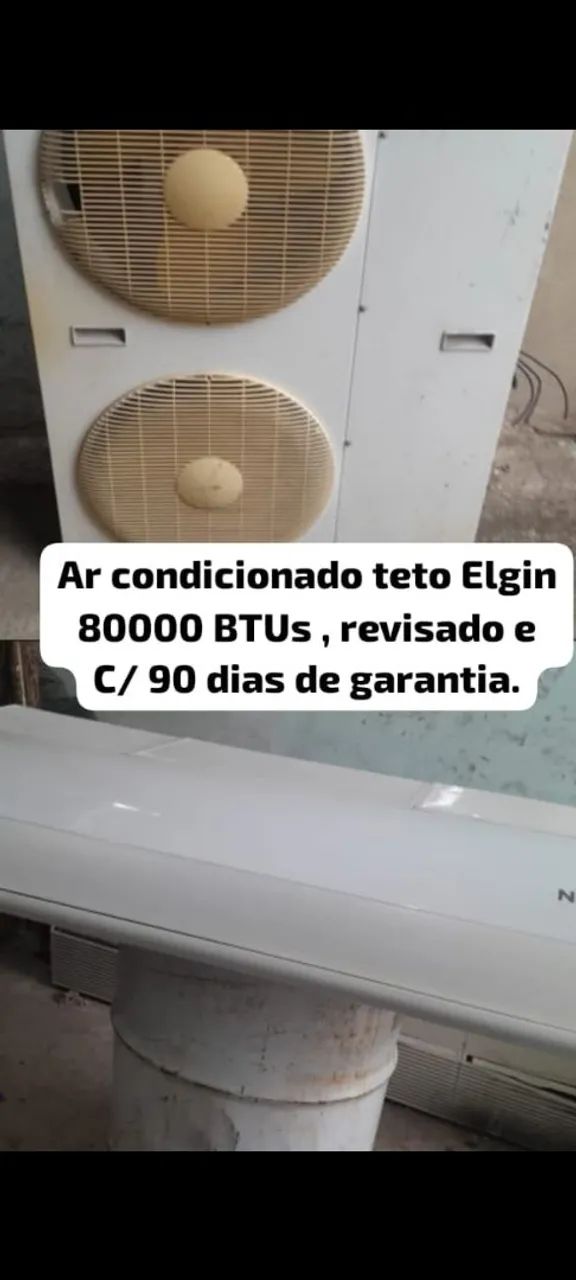 AR Condicionados Piso Tetos de 60k BTUs da CarrieR, Hitachi, Komeco, Springer entre outros - Foto 3