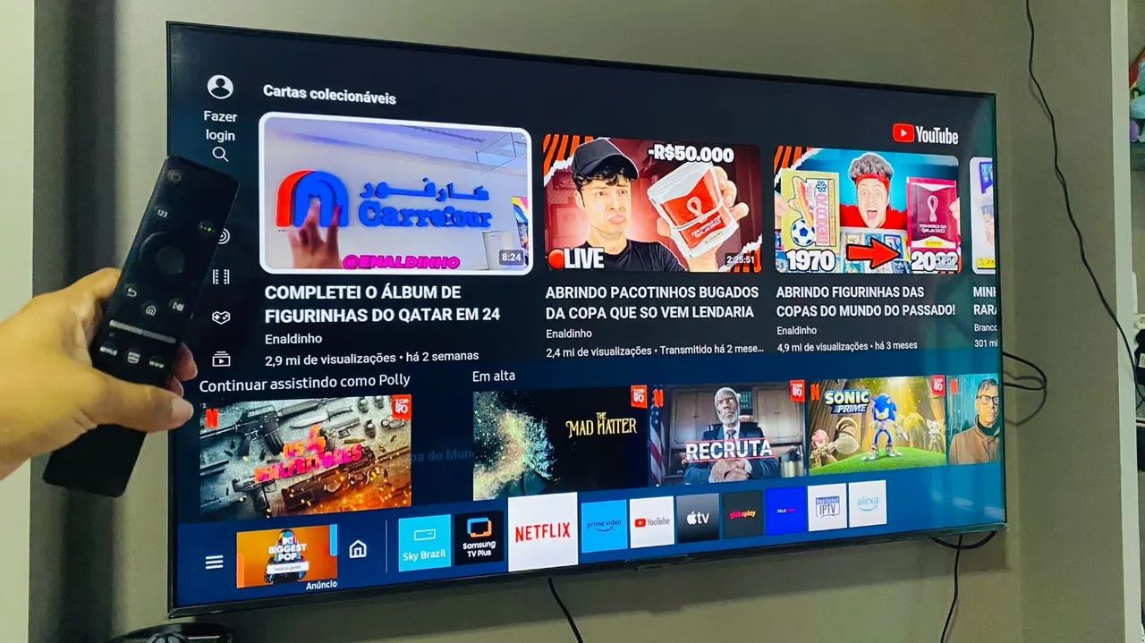 TV Smart 4K com Alexa integrada 50 polegadas  - Foto 2