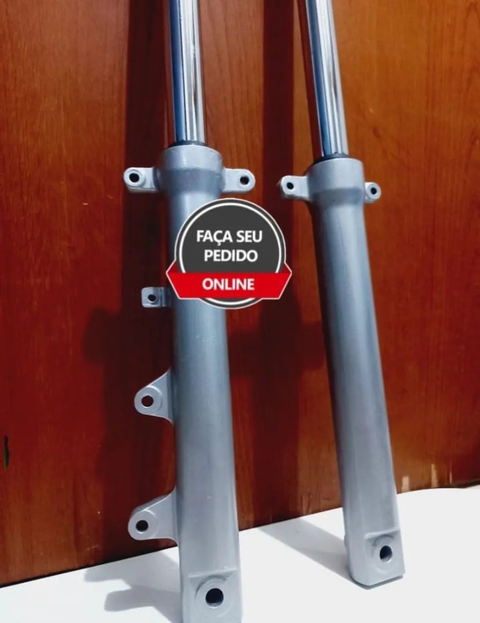 Suspensão Dianteira Moto - Par de Garfos