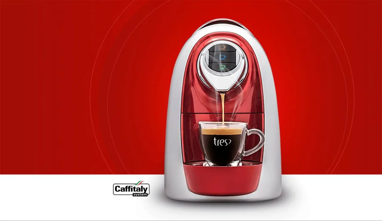 Cafeteira Espresso TRES Modo Vermelha - 3 Corações (Usada) - Foto 5