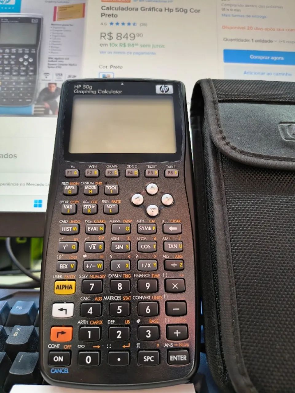 Calculadora científica HP 50g