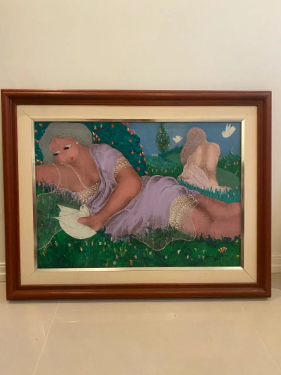 Quadro Pintado por Caio Borges 1990