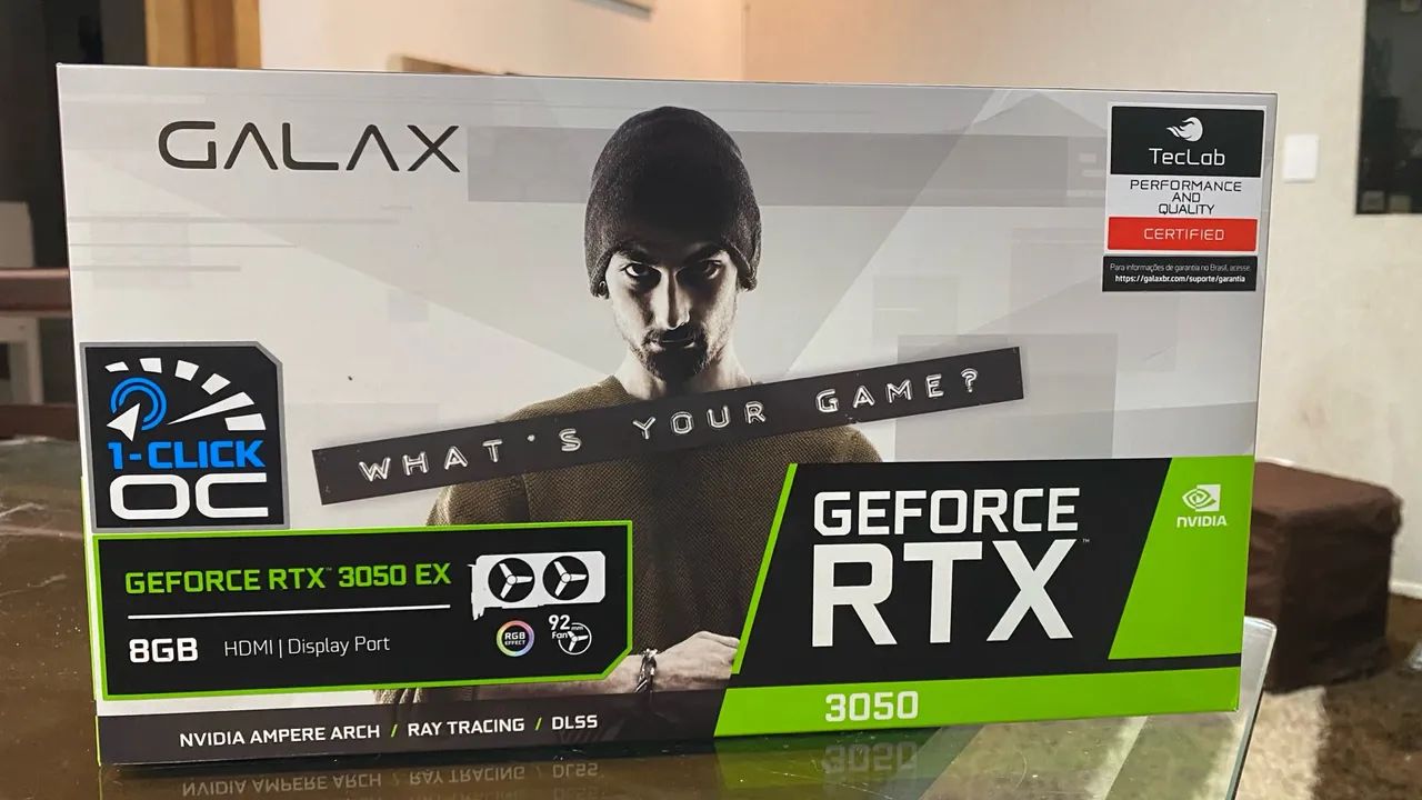 Placa de Vídeo Galax GeForce RTX 3050 8GB VRAM - Foto 2