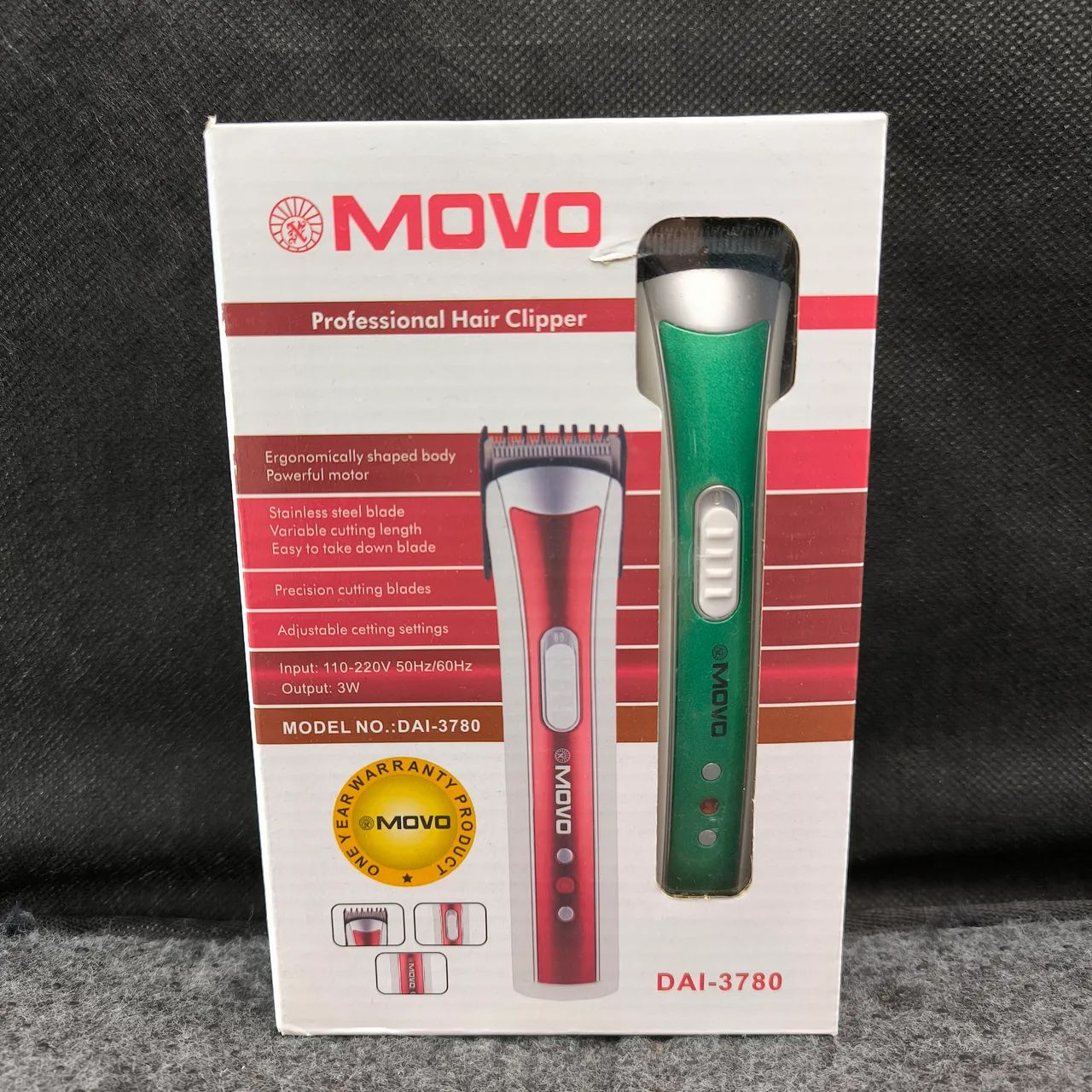 Aparador de Cabelo Profissional DAI-3780