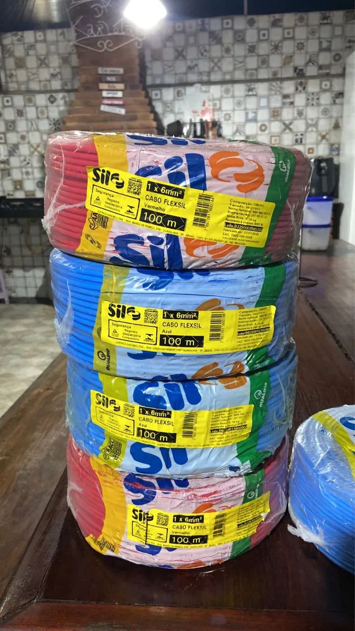 Fio sil 1,5 , 2,5 , 4.0 , 6,0 e 10mm 100m - Foto 5