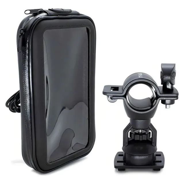 Suporte Celular Moto Bike Capa Prova D'água - Foto 3