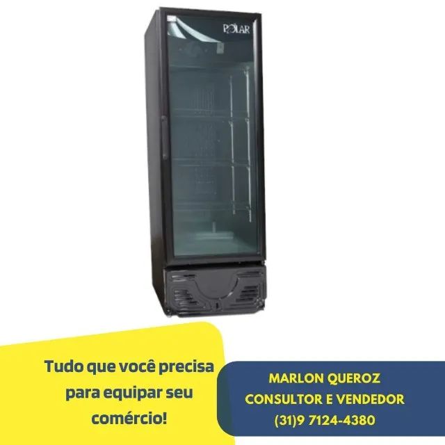 Refrigerador Polar 405L Preto
