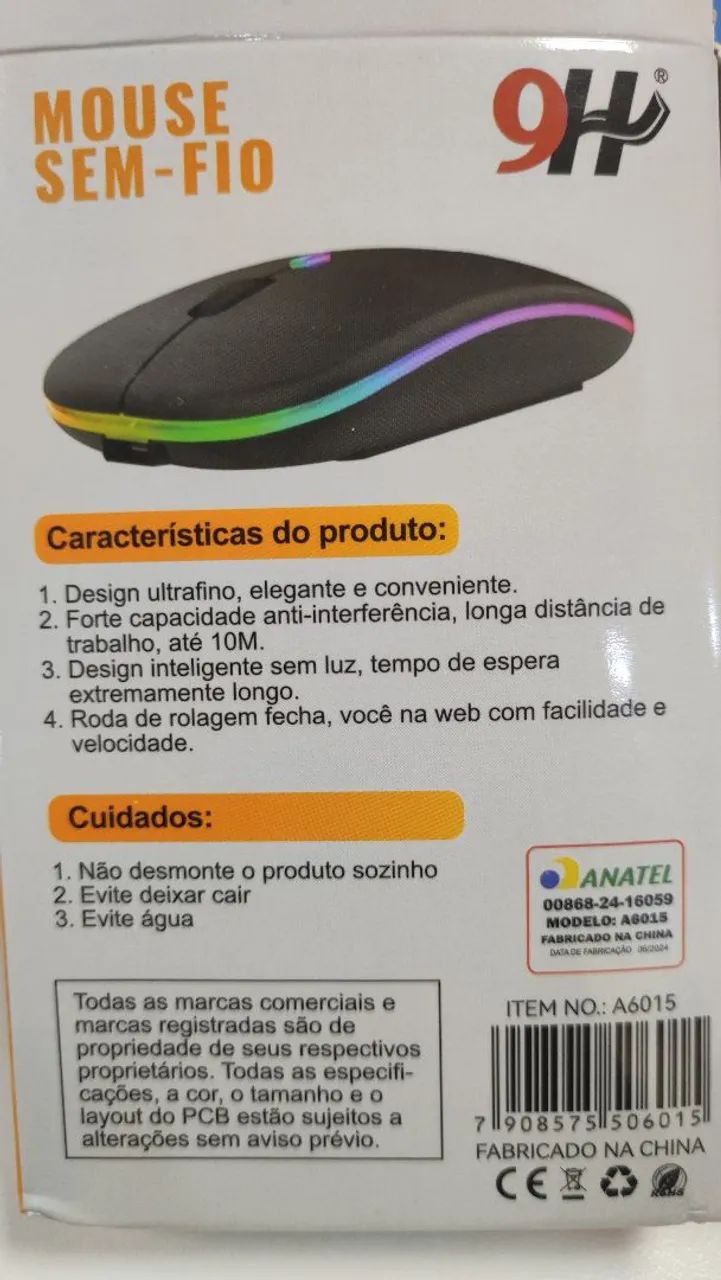 Mouse sem fio  - Foto 2