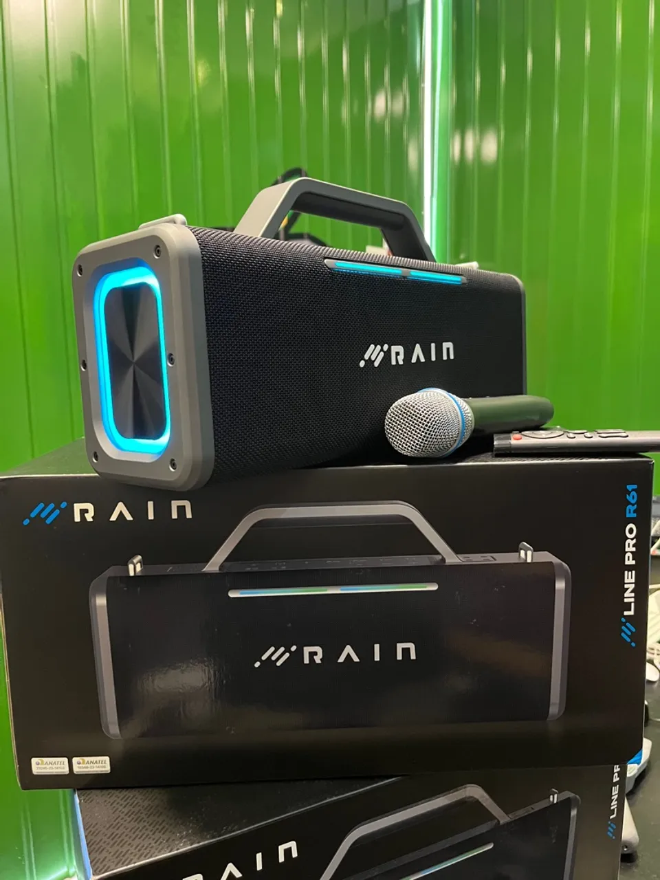 Caixa de Som Portátil Rain Line Pro R61
