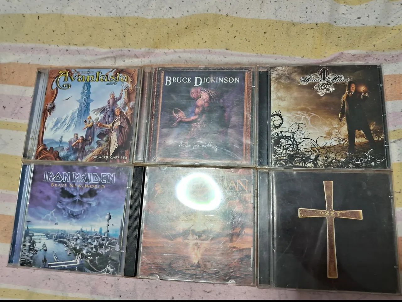 CDs de Metal e Rock