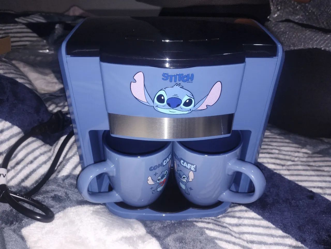 Cafeteira Stitch 2 xícaras