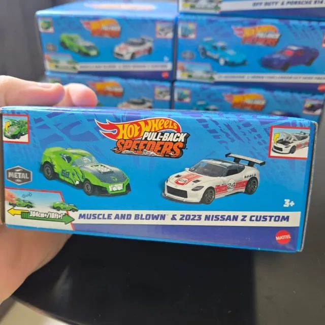 Kit Carrinhos Hot Wheels Pulback Speeders - Novo, Lacrado - Foto 5