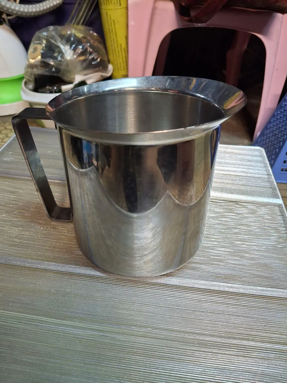 Jarro de Aço Inox para Leite