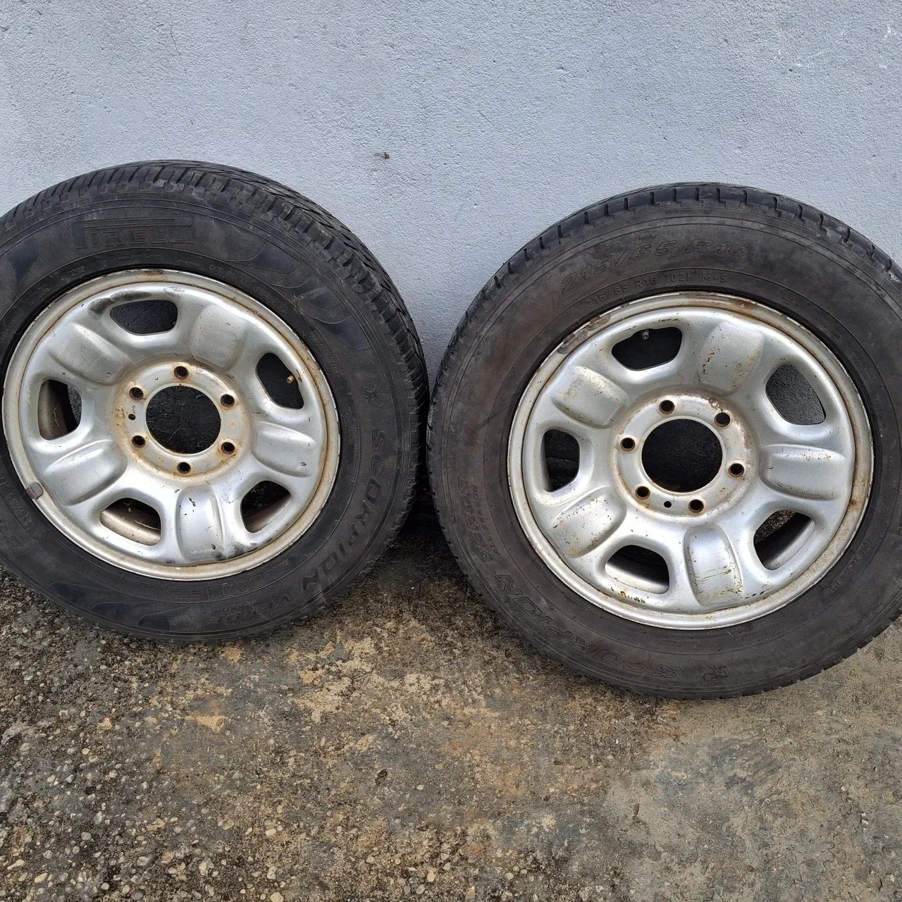 Roda Chevrolet S10 aro 16 de ferro - Foto 2