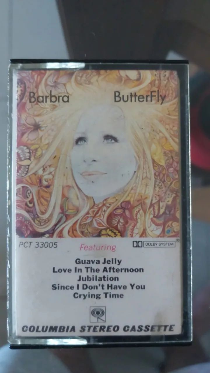 Fita K7 Barbra Streisand - Butterfly - Importada