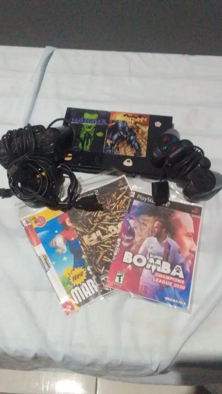 Playstation 2 Completo + Jogos
