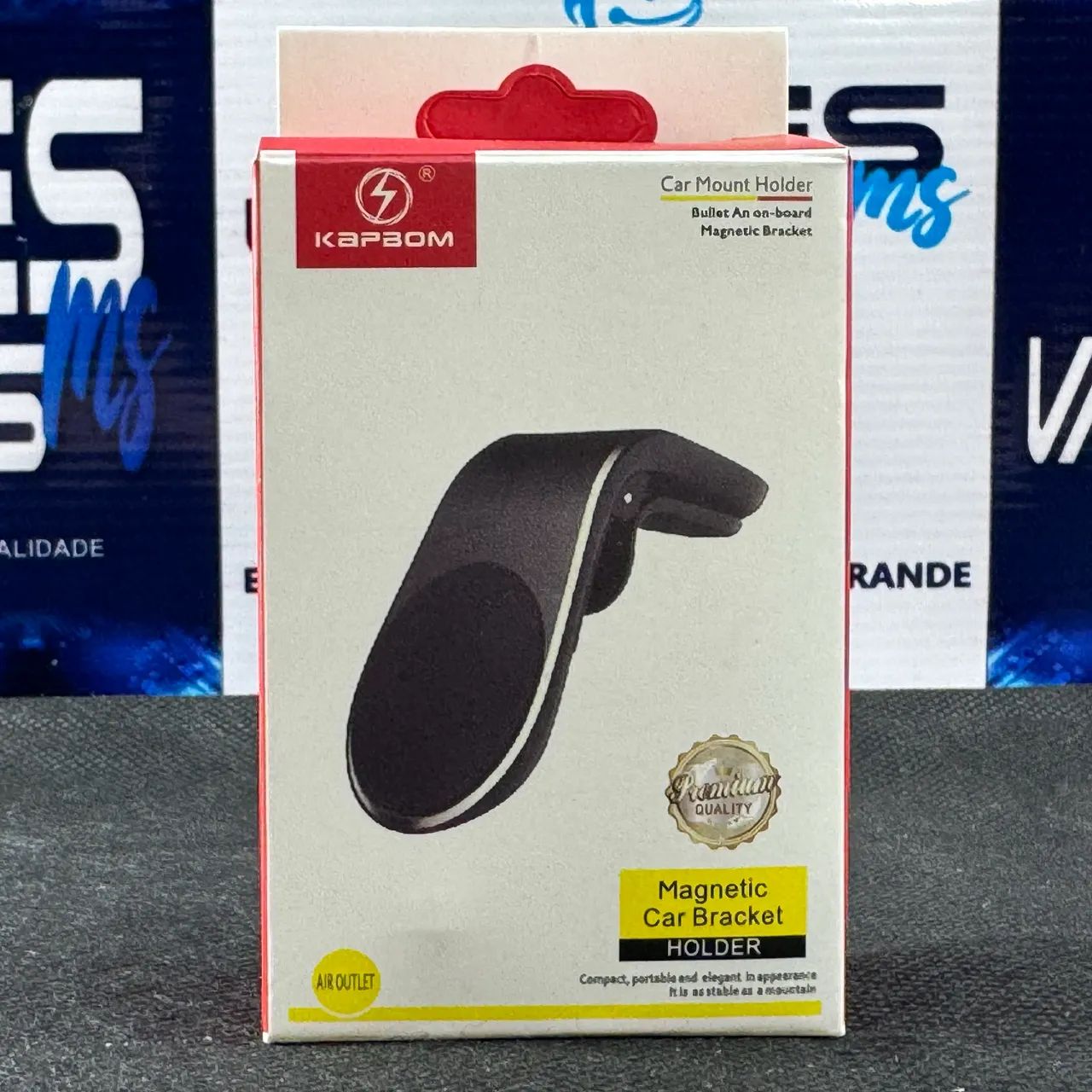 Suporte de celular magnético para carro saída do ar 