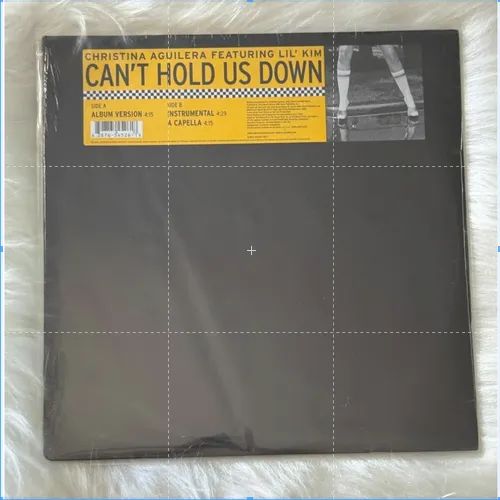 VINIL SINGLE 12'' CHRISTINA AGUILERA - CAN'T HOLD US DOWN IMPORTADO LACRADO